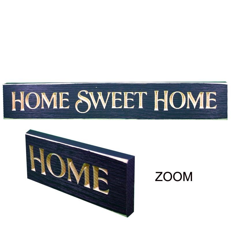 Home Theme Barnwood Sign - 24" - SignsJD Yeatts