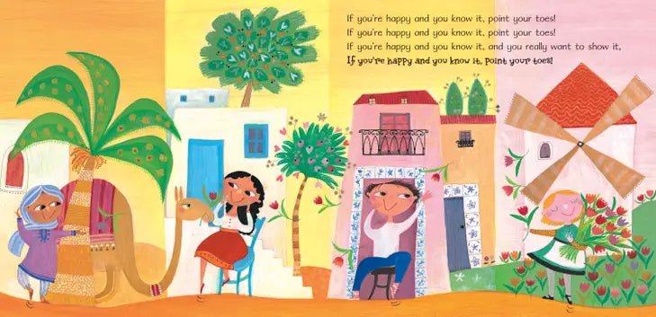 If You're Happy and You Know It! Culture & Language Book - Just for KidsBarefoot Books