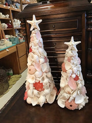 Pink Accent Seashell Tree