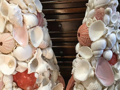 Pink Accent Seashell Tree