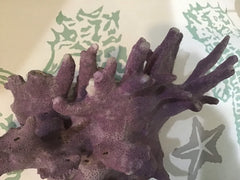 Rare Vintage Purple Coral- 6.75