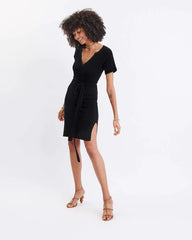 Ixchel Black Knit Dress - ApparelMer - Sea