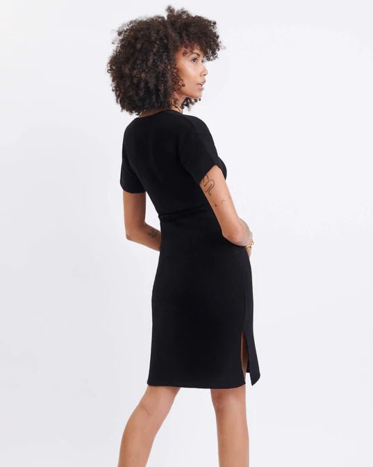 Ixchel Black Knit Dress - ApparelMer - Sea