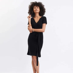 Ixchel Black Knit Dress - ApparelMer - Sea