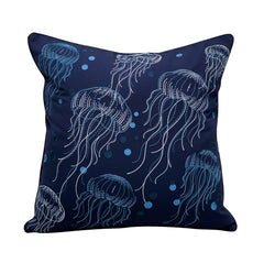 Jellyfish Bloom Indoor/Outdoor Pillow - pillowRightside Design