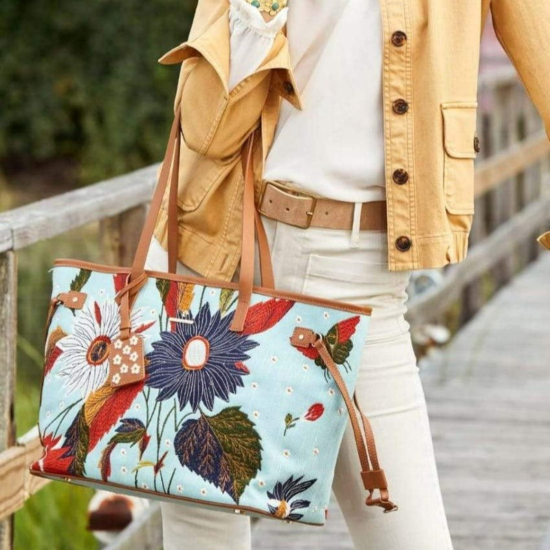 Jetsetter Tote - Riverside Station Vintage Floral - Purses & BagsSPARTINA 449