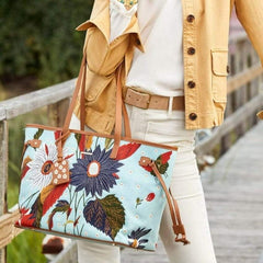 Jetsetter Tote - Riverside Station Vintage Floral - Purses & BagsSPARTINA 449