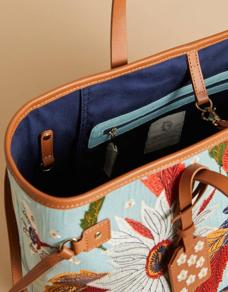 Jetsetter Tote - Riverside Station Vintage Floral - Purses & BagsSPARTINA 449