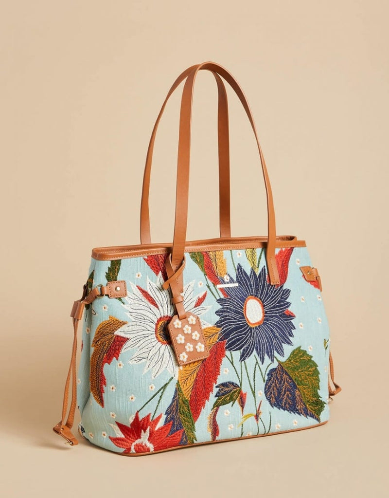 Jetsetter Tote - Riverside Station Vintage Floral - Purses & BagsSPARTINA 449