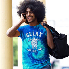 Kerusso Christian Tie Dye T-Shirt Relax Turtle - Apparel & AccessoriesKerusso