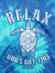 Kerusso Christian Tie Dye T-Shirt Relax Turtle - Apparel & AccessoriesKerusso