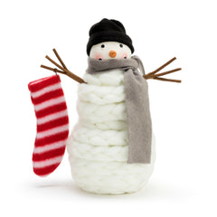 Knit Snowman Figure - Three Sizes - ChristmasDemdaco