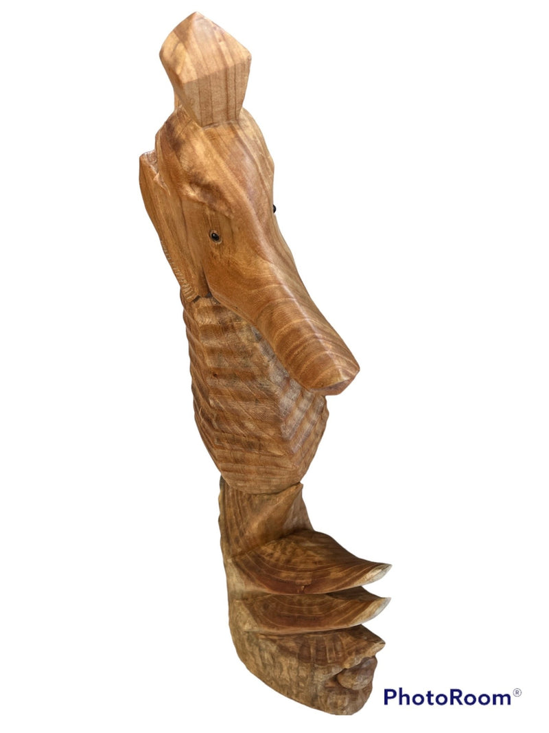 Large Seahorse Statue - OutdoorWorld Shells Imports