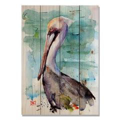 Crouser's Pelican - Wood Wall Art 14