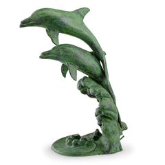 Leaping Dolphins Garden Spitter - OutdoorSPI