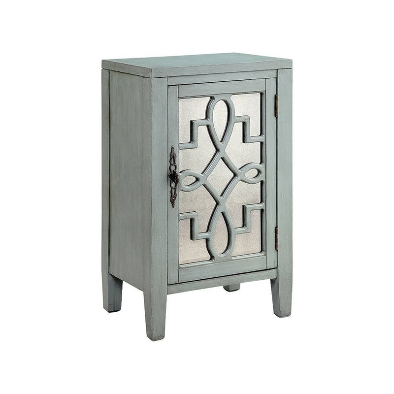 Leighton 1 - Door Cabinet in Blue Grey - Lg FurnitureElks Group Int