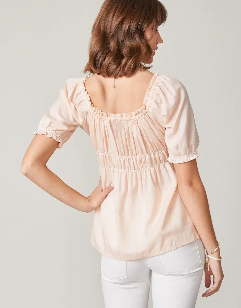 Leona Top - Cloud Pink - ApparelSPARTINA 449