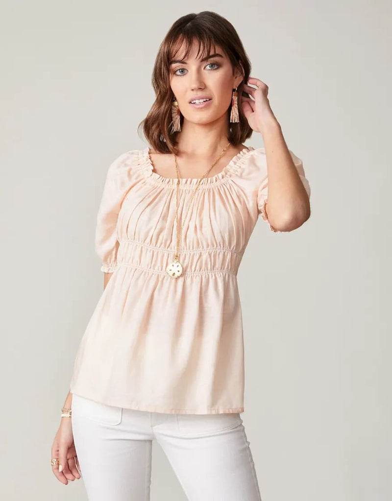 Leona Top - Cloud Pink - ApparelSPARTINA 449