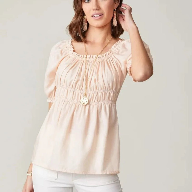 Leona Top - Cloud Pink - ApparelSPARTINA 449