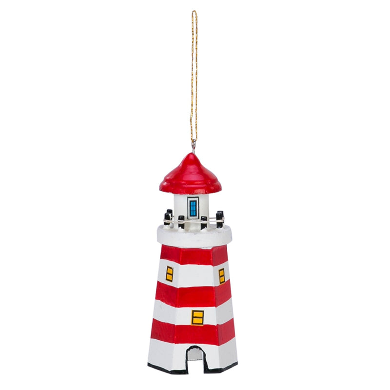 Lighthouse Christmas Tree Ornament - ChristmasBeachCombers