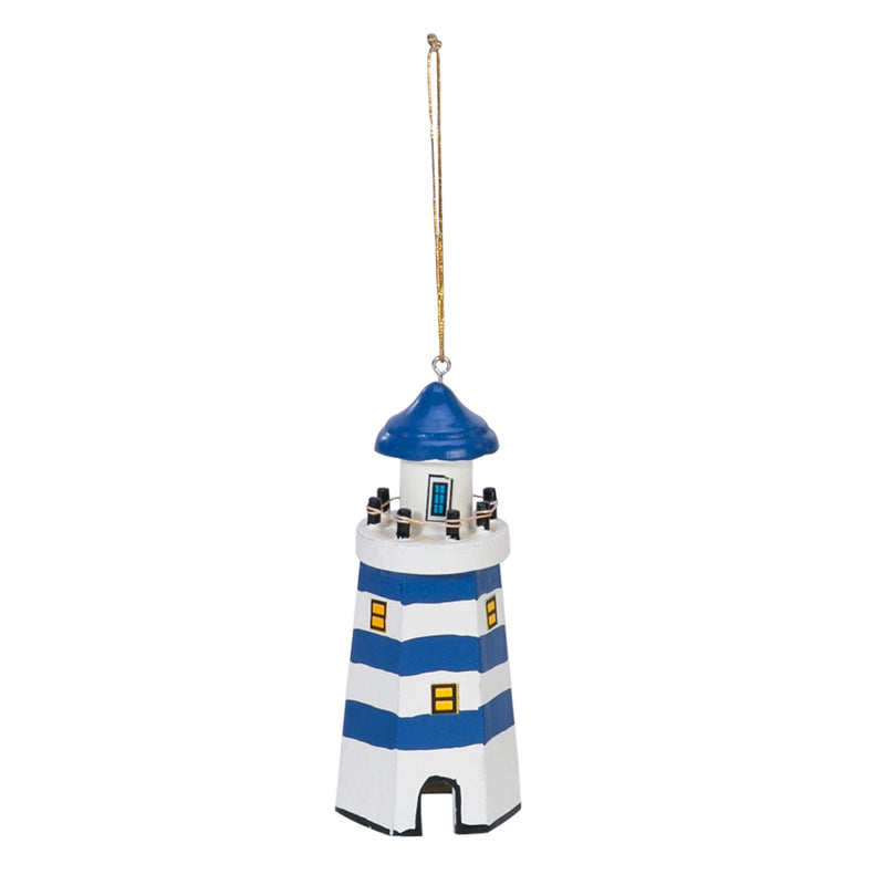 Lighthouse Christmas Tree Ornament - ChristmasBeachCombers