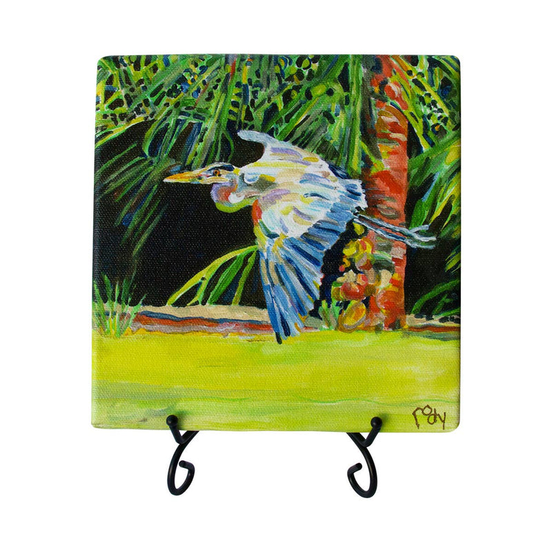 Lil Flying Heron Mini Giclee - Home DecorKim Rody Creations LLC