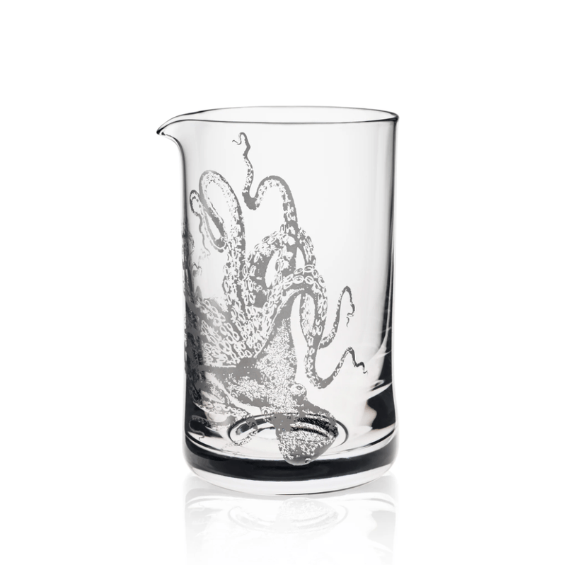 Lucy Octopus Etched Glassware - Kitchen AccessoriesCaskata