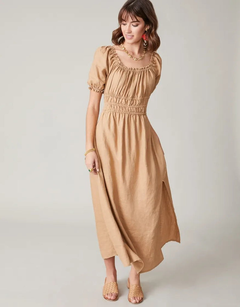 Madeline Dress - Tannin - ApparelSPARTINA 449