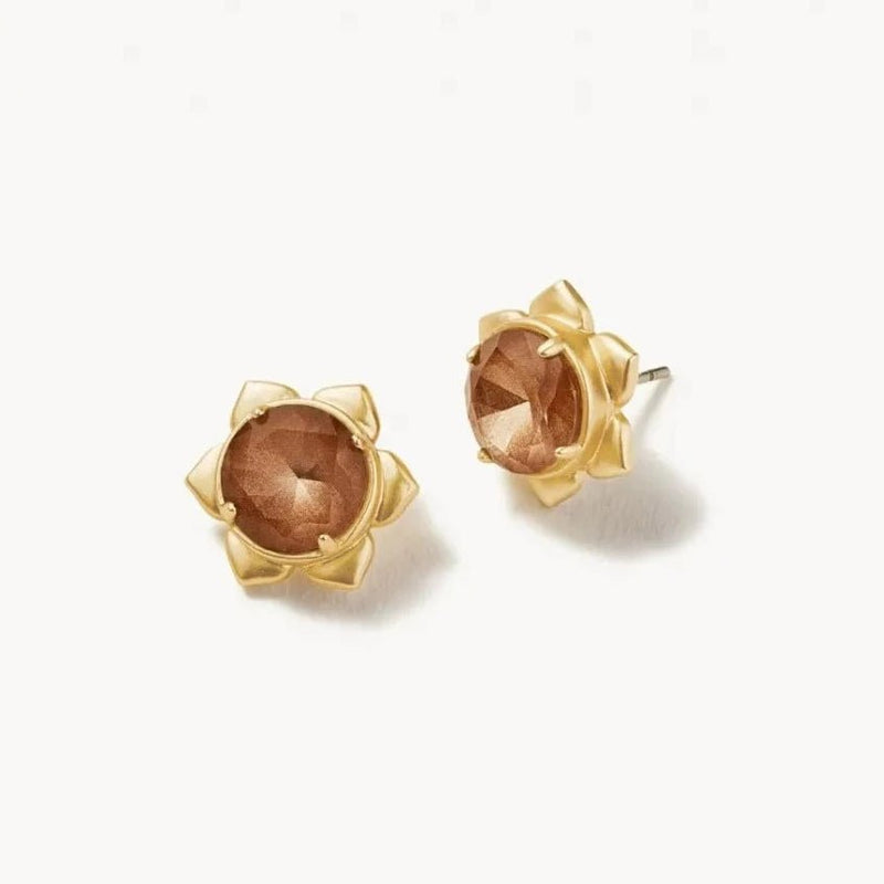 Magnolia Stud Earrings - Mother of Pearl or Rose - JewelrySPARTINA 449