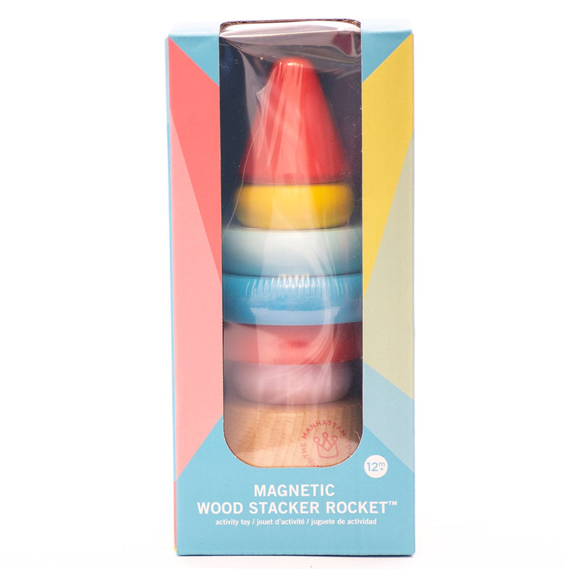 Magnetic Wood Stacker Rocket