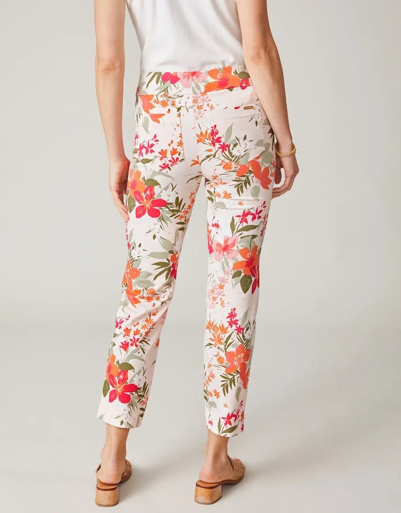 Maren Pull-On Pant - Alljoy Landing Tropical Floral - Apparel - SPARTINA 449