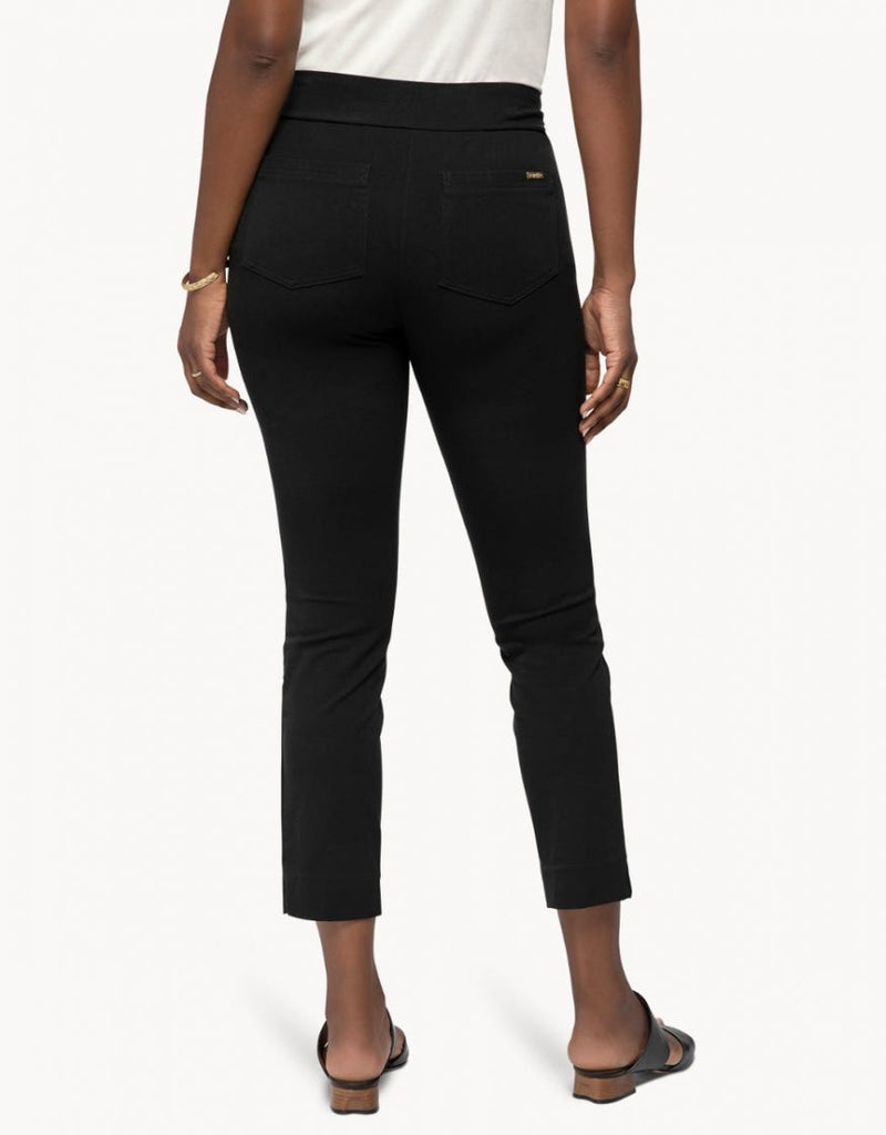 Maren Pull - On Pant - Black - ApparelSPARTINA 449