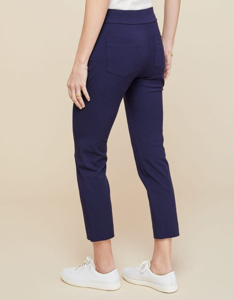 Maren Pull - On Pant - Navy - ApparelSPARTINA 449