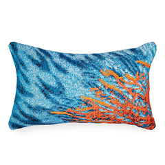 Marina Coral Indoor/Outdoor Pillow - Throw PillowLiora Manne