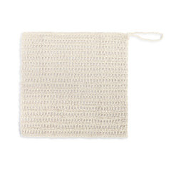 Comfort Handwoven Natural Fiber Exfoliating Washcloth, Gloves, & Soap Bag