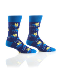 Men's Crew Socks - 7 Fun Designs - ApparelGiftcraft Inc.