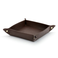 Men's Leather Tray - Black or Brown - AccessoriesDemdaco