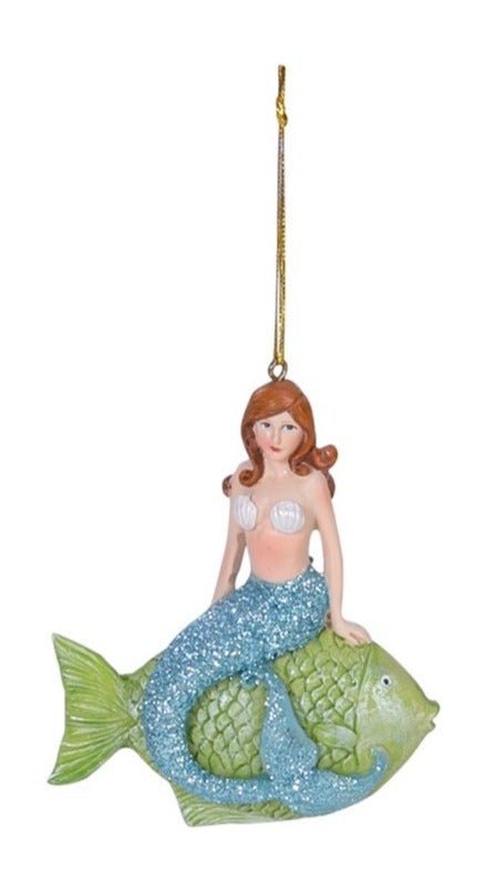 Mermaid Ornament - 4 Styles - holiday decorBeachCombers