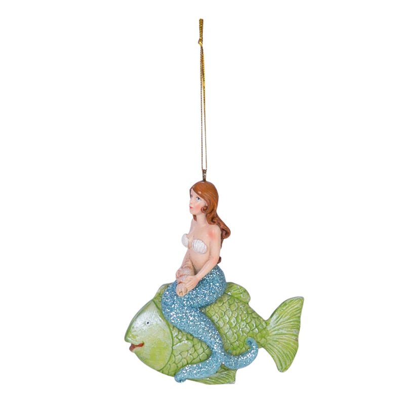 Mermaid Ornament - 4 Styles - holiday decorBeachCombers