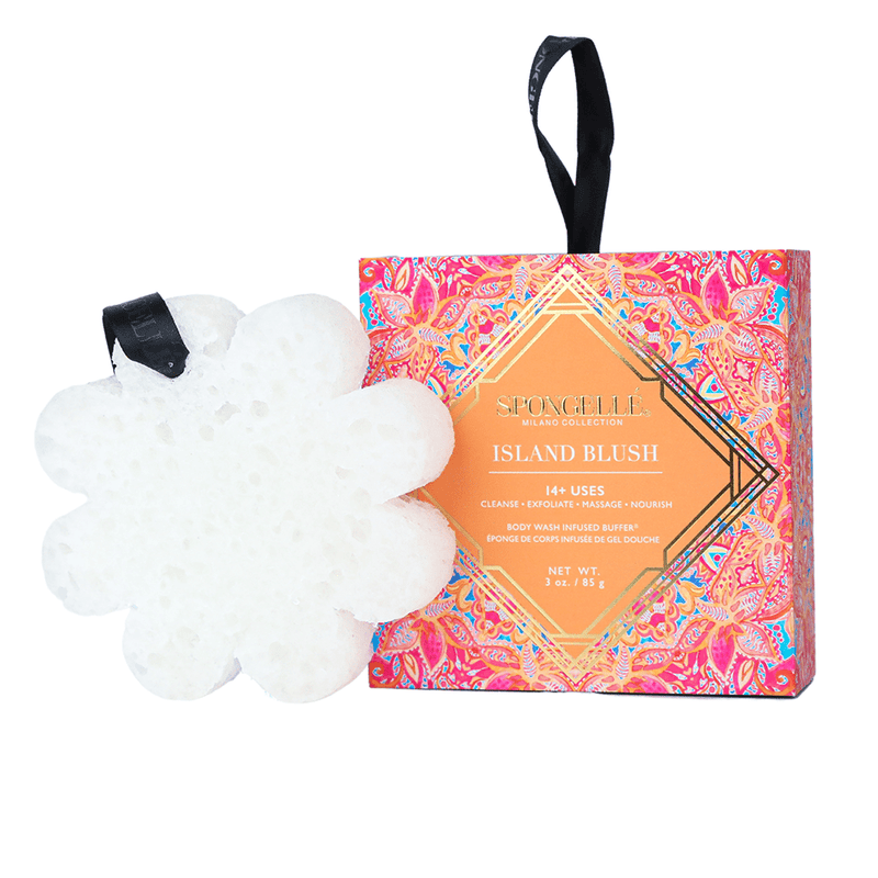 Milano Collection Soap Infused Body Buffer - Two Scents - Bath & BeautySpongellé