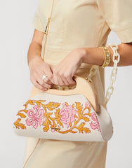 Miranda Clutch - Pepper Hall Woodblock Floral - Purses & BagsSPARTINA 449