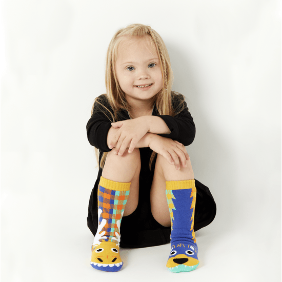 Moose & Bear | Kids & Adult Socks | Collectible Mismatched Socks - ApparelPals Socks