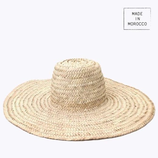 Moroccan Straw Hat - Apparel & AccessoriesMer - Sea