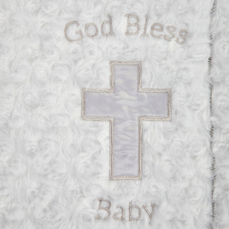 God Bless Baby Blanket