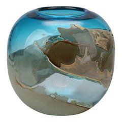 Mystic Blue Vase - Two Styles - Accent DecorMoe's Home Collection