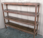 Narrow Brown Bookshelf - FurnitureBABA