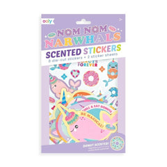 Nom Nom Narwhals Scented Stickers - Just for KidsOOLY
