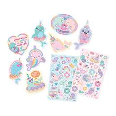 Nom Nom Narwhals Scented Stickers - Just for KidsOOLY