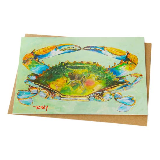 Note Cards - Crab Designs - Kim Rody Creations - stationaryKim Rody Creations LLC