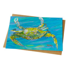 Note Cards - Crab Designs - Kim Rody Creations - stationaryKim Rody Creations LLC